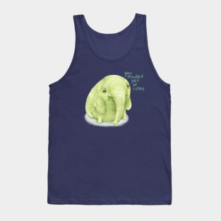 Tree Trunks quote: You shouldn't yell at cuties (Adventure Time fan art) Tank Top